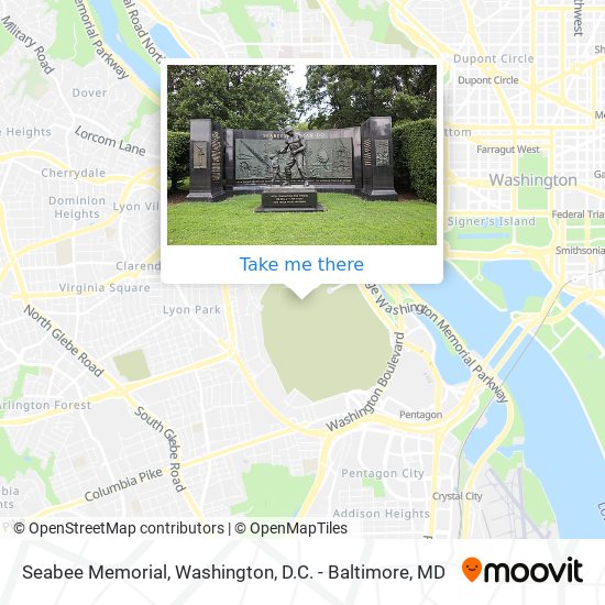 Seabee Memorial map