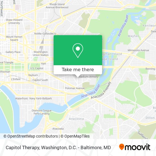 Mapa de Capitol Therapy
