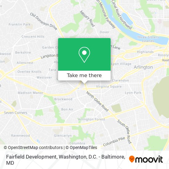 Mapa de Fairfield Development