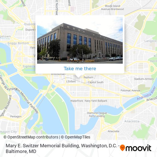 Mapa de Mary E. Switzer Memorial Building