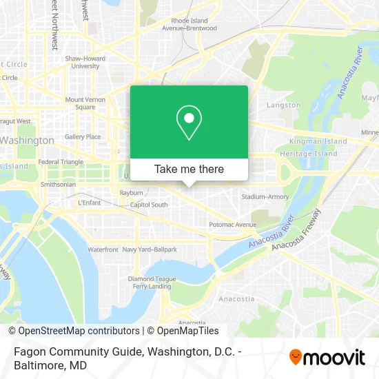 Fagon Community Guide map