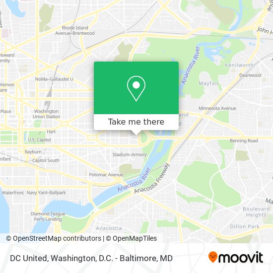 DC United map