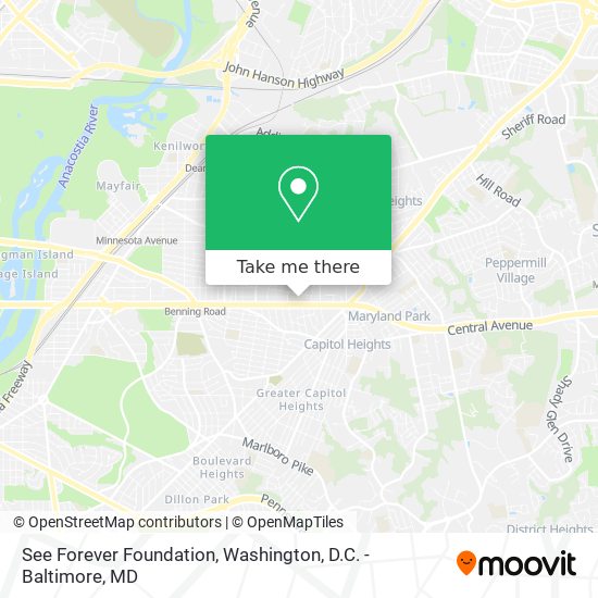 See Forever Foundation map