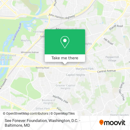 See Forever Foundation map