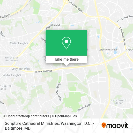 Mapa de Scripture Cathedral Ministries
