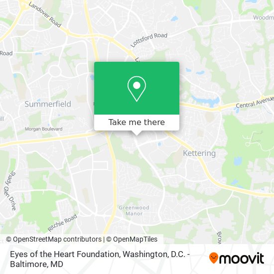 Eyes of the Heart Foundation map