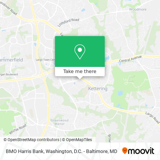 BMO Harris Bank map