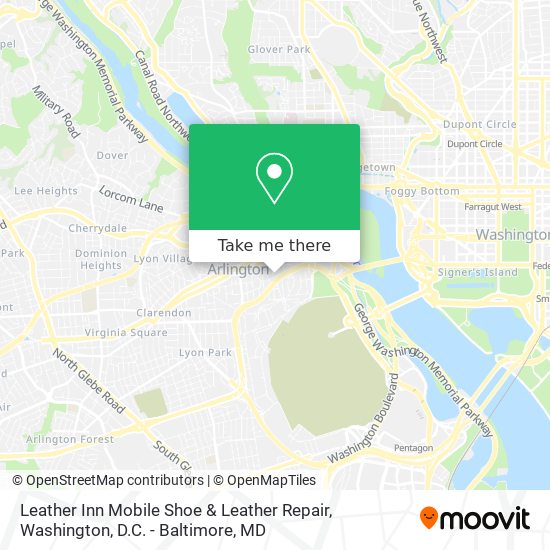 Mapa de Leather Inn Mobile Shoe & Leather Repair