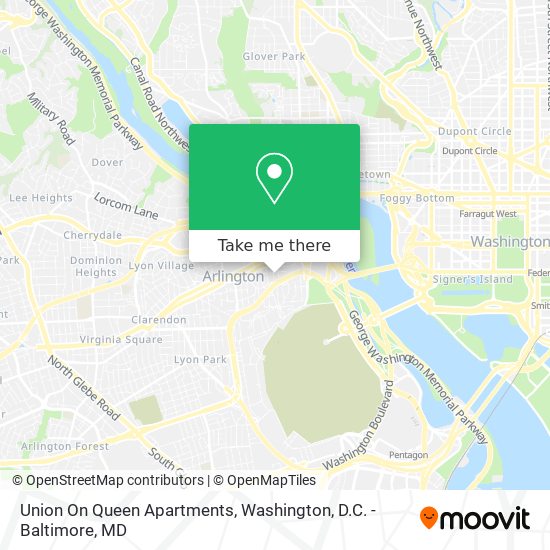 Union On Queen Apartments map