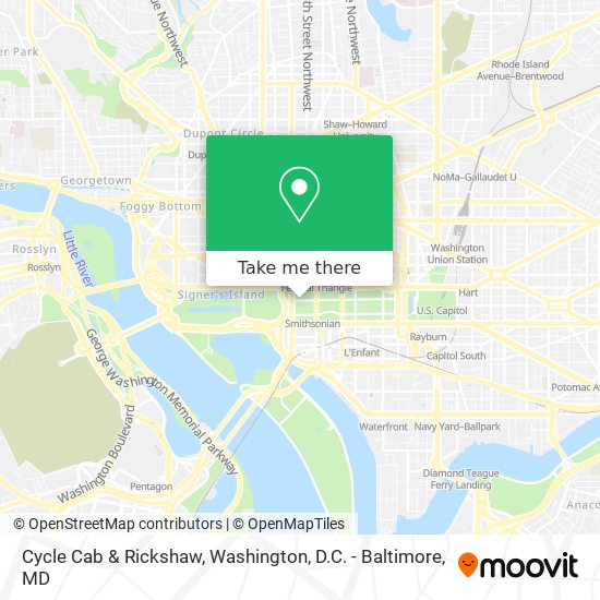 Cycle Cab & Rickshaw map