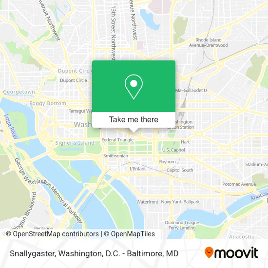 Snallygaster map