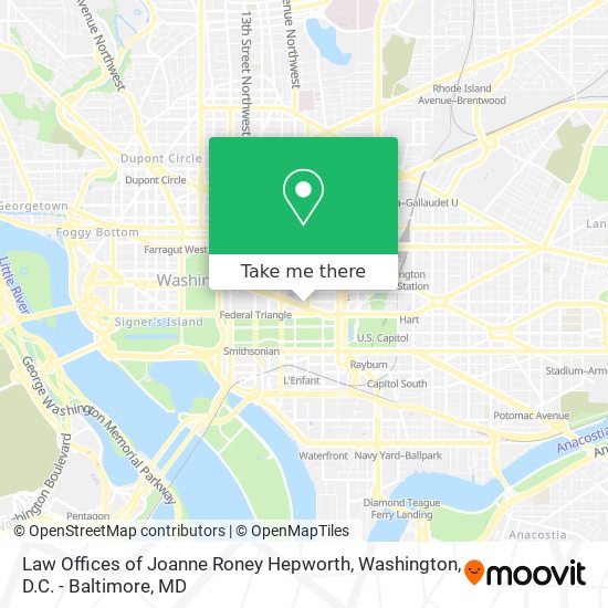 Mapa de Law Offices of Joanne Roney Hepworth