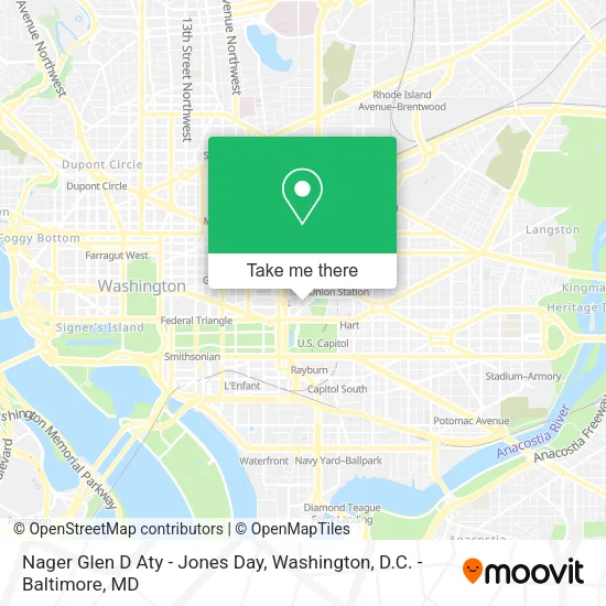 Nager Glen D Aty - Jones Day map