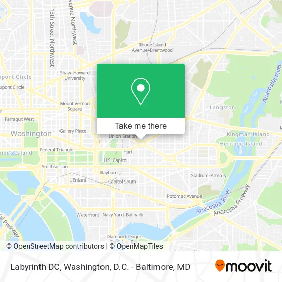 Labyrinth DC map