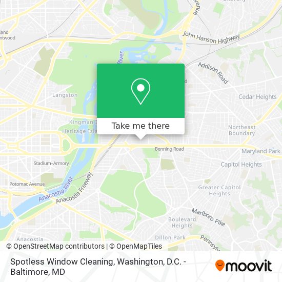 Spotless Window Cleaning map