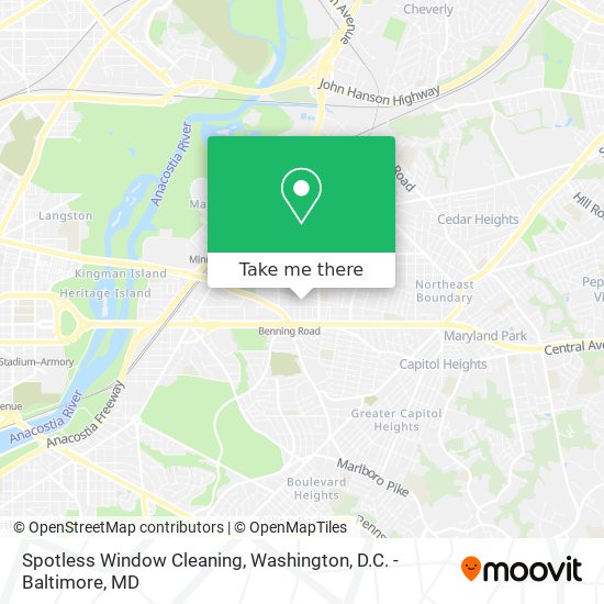 Spotless Window Cleaning map