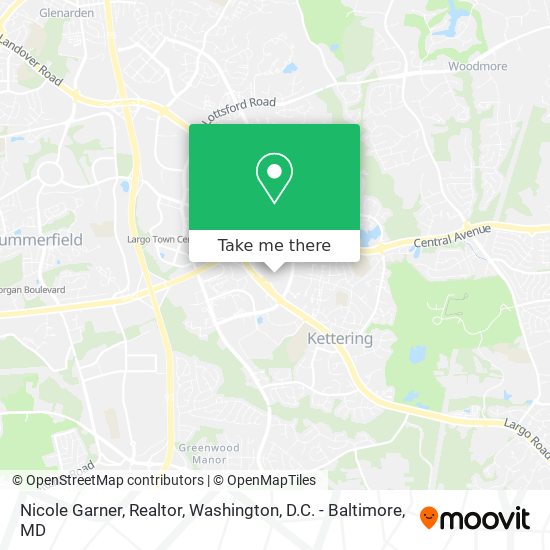 Nicole Garner, Realtor map