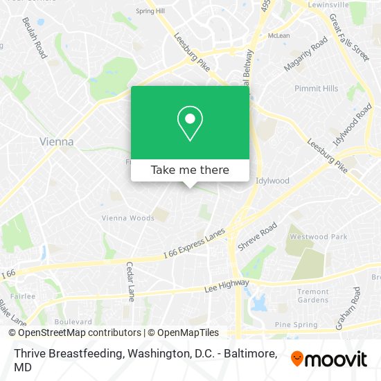 Mapa de Thrive Breastfeeding