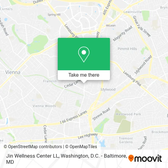 Jin Wellness Center LL map