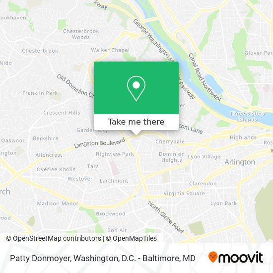 Mapa de Patty Donmoyer