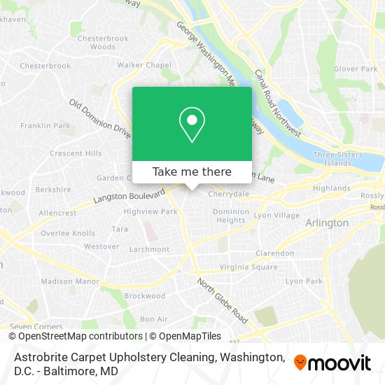 Astrobrite Carpet Upholstery Cleaning map