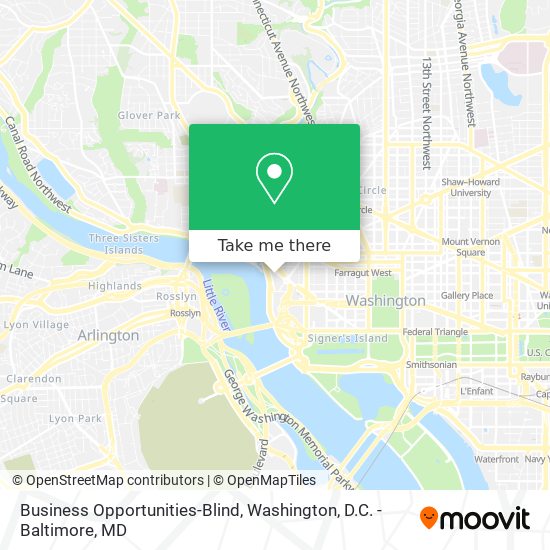 Business Opportunities-Blind map