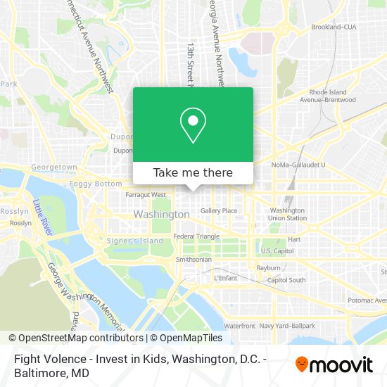 Mapa de Fight Volence - Invest in Kids