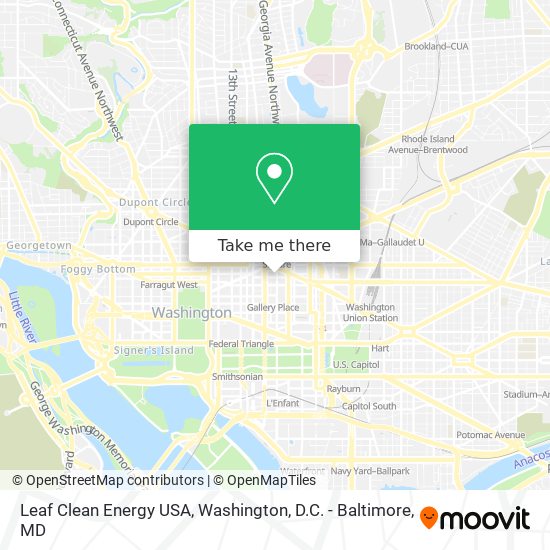 Leaf Clean Energy USA map