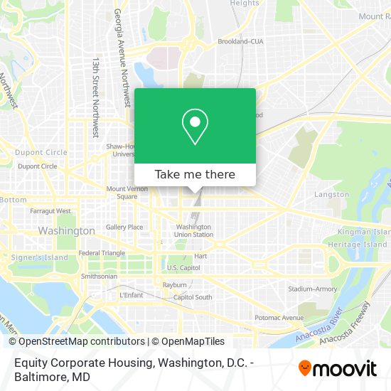 Equity Corporate Housing map