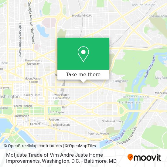 Mapa de Motjuste Tirade of Vim Andre Juste Home Improvements