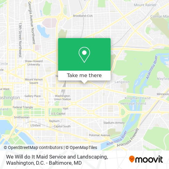 Mapa de We Will do It Maid Service and Landscaping