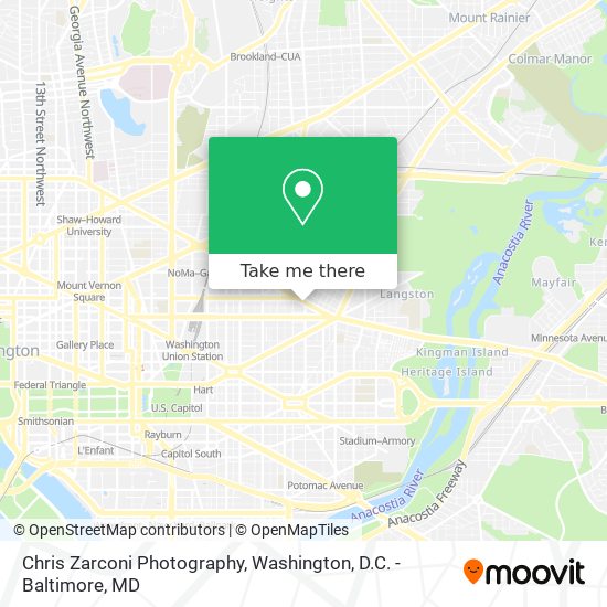 Chris Zarconi Photography map