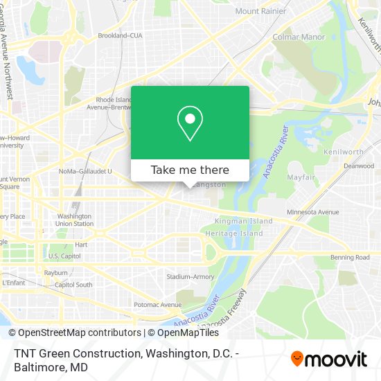Mapa de TNT Green Construction