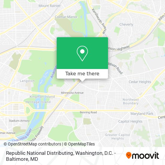 Republic National Distributing map