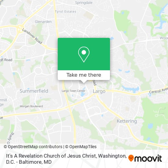 Mapa de It's A Revelation Church of Jesus Christ