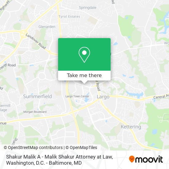 Shakur Malik A - Malik Shakur Attorney at Law map