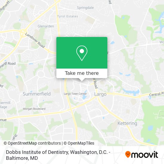 Dobbs Institute of Dentistry map