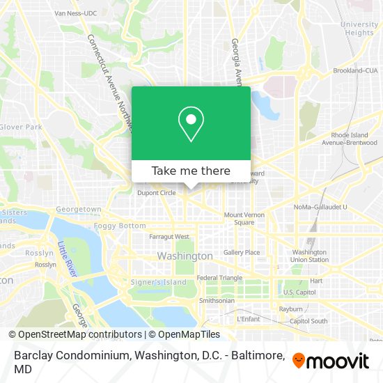 Barclay Condominium map