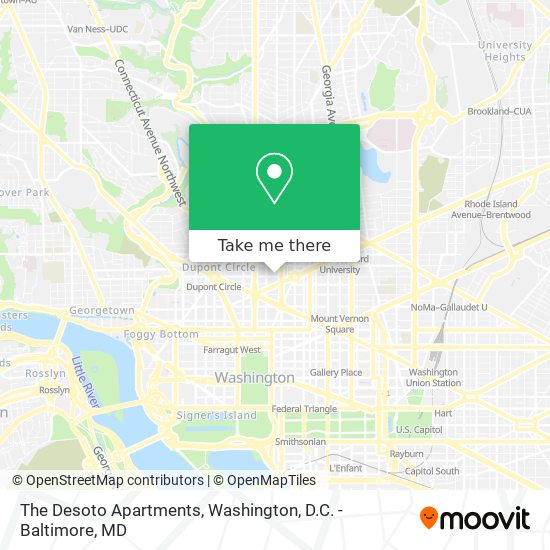 Mapa de The Desoto Apartments