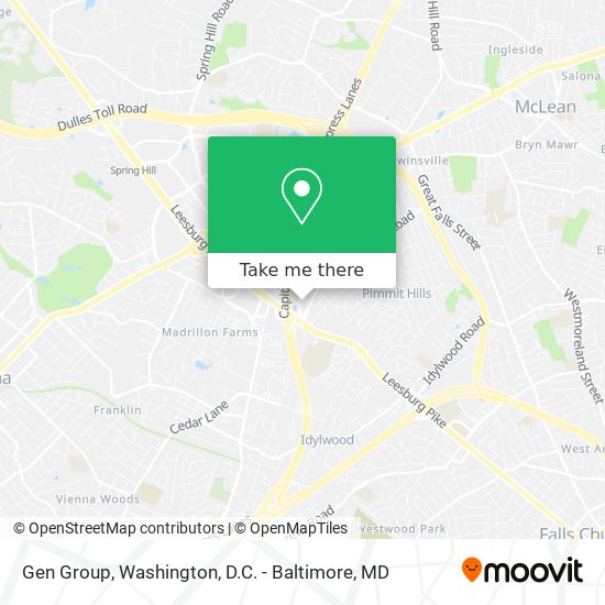 Gen Group map