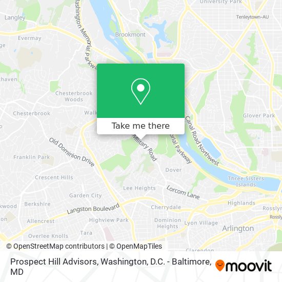 Mapa de Prospect Hill Advisors