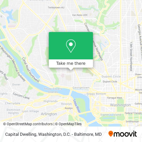 Capital Dwelling map