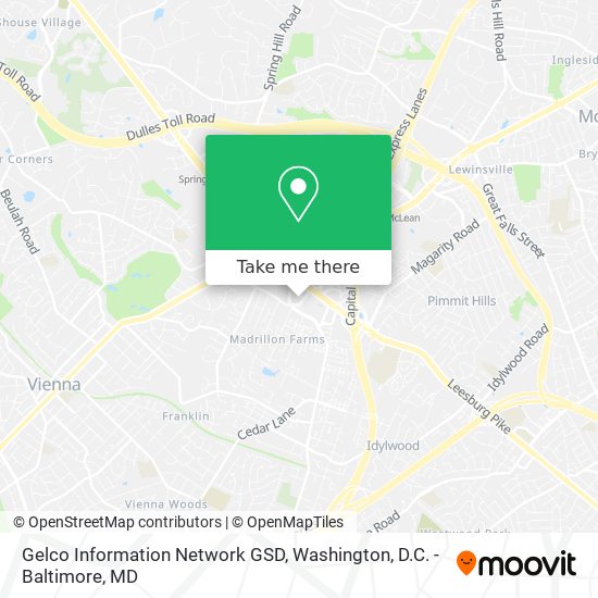 Gelco Information Network GSD map