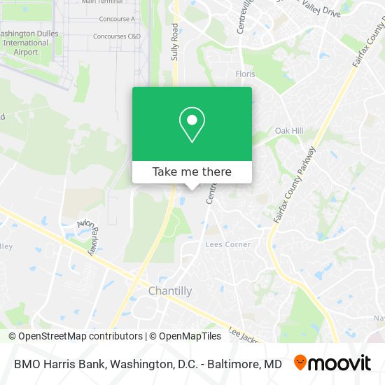 BMO Harris Bank map