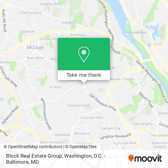 Block Real Estate Group map