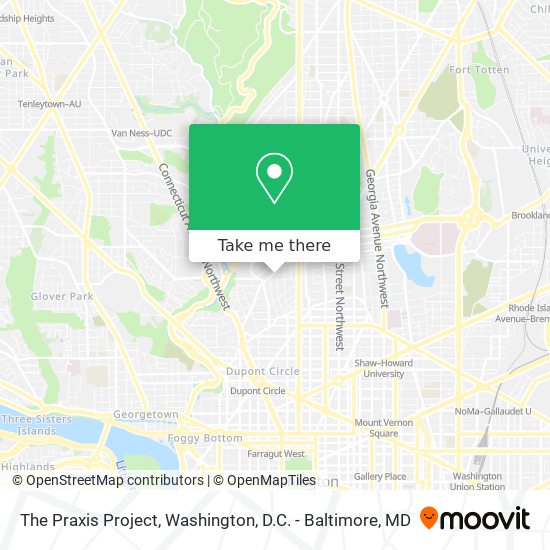 Mapa de The Praxis Project