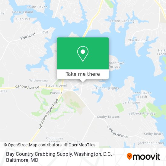 Mapa de Bay Country Crabbing Supply