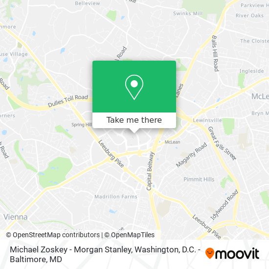 Mapa de Michael Zoskey - Morgan Stanley