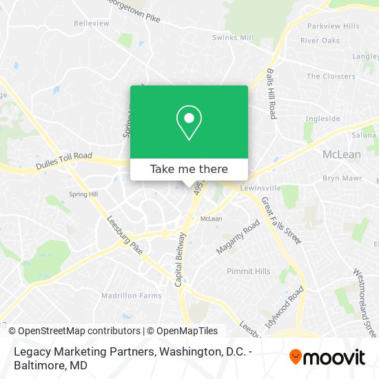Legacy Marketing Partners map
