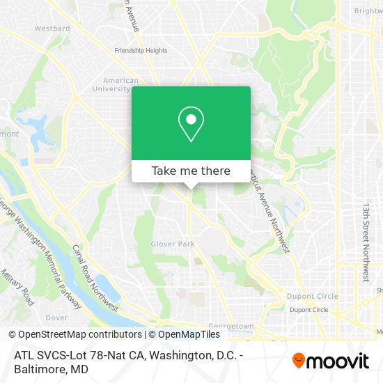 ATL SVCS-Lot 78-Nat CA map